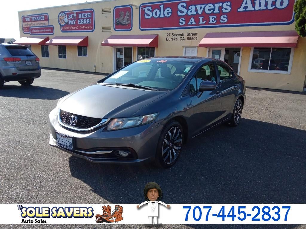 2015 Honda Civic EX-L in Other — front three-quarter view