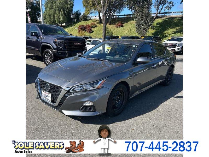 2020 Nissan Altima 2.5 S in Gray — front three-quarter view