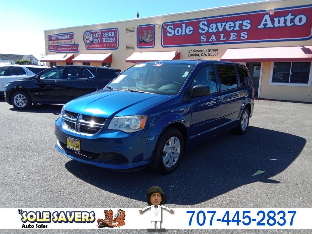 2011 Dodge Grand Caravan Express in Blue — front three-quarter view