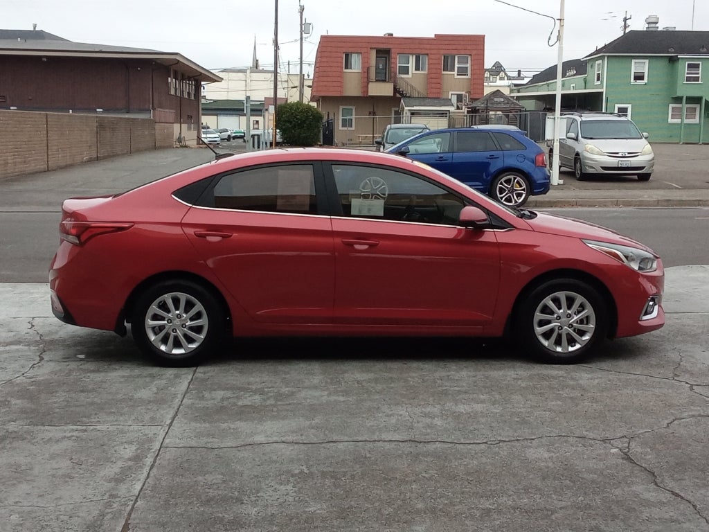 2022 Hyundai Accent — interior view