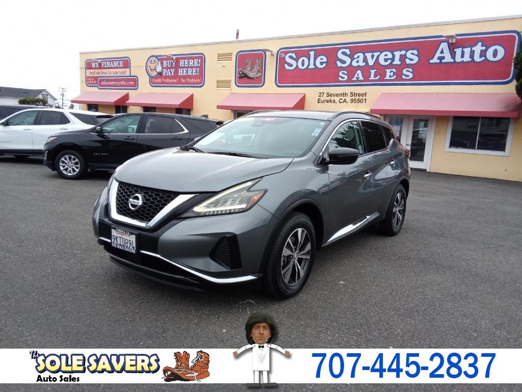 2020 Nissan Murano S in Gray — front three-quarter view