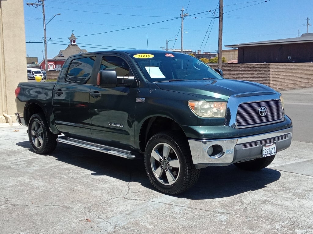 2008 Toyota Tundra — rear three-quarter view